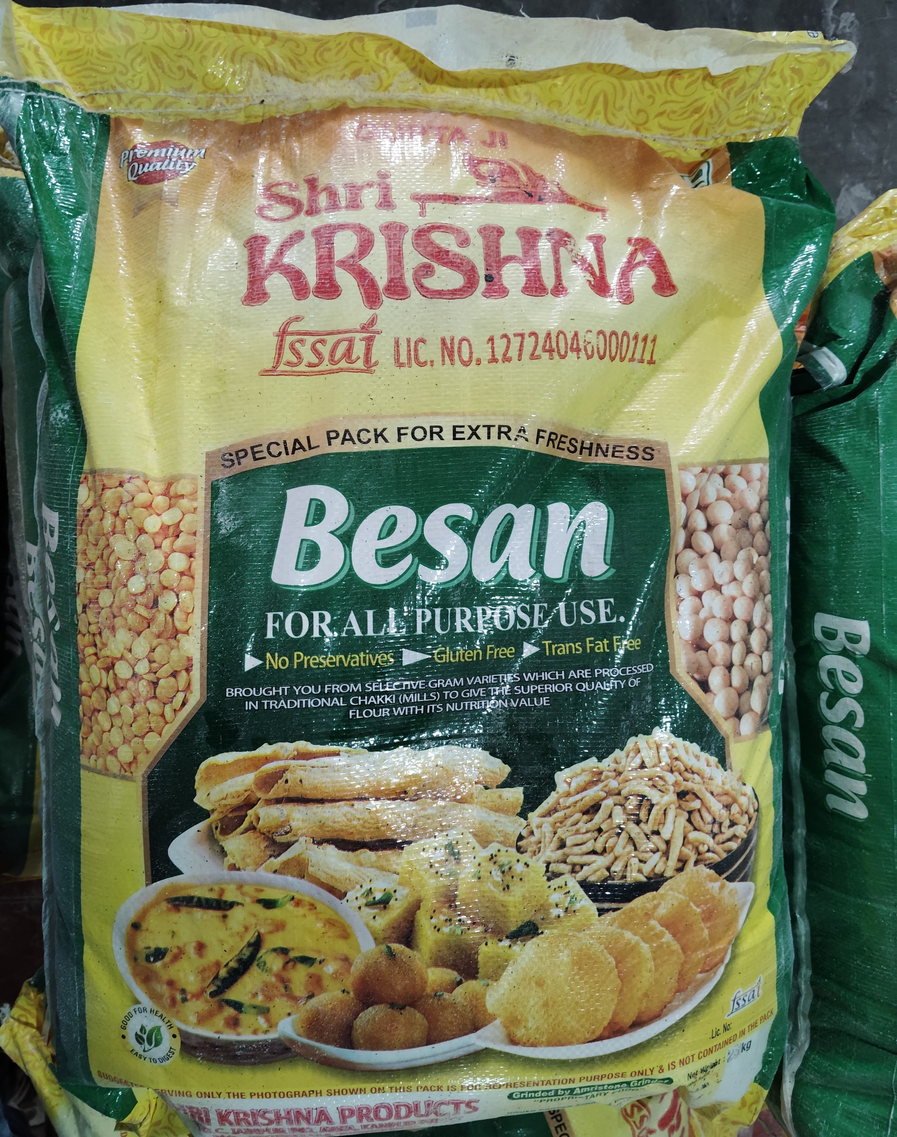 Besan Packaging Detail